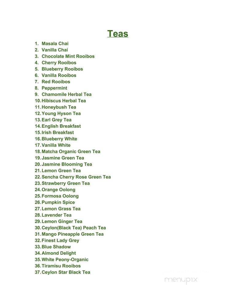 Seven Seas: Spices, Oils, & Teas - Plainfield, CT menu_pic