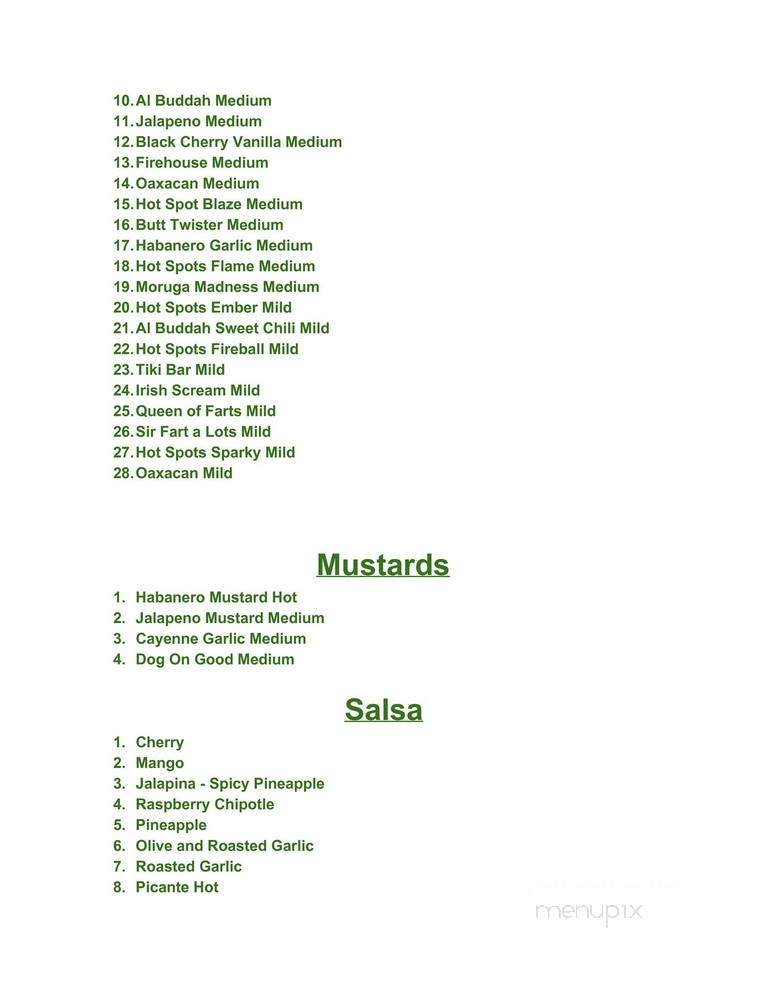 Seven Seas: Spices, Oils, & Teas - Plainfield, CT menu_pic