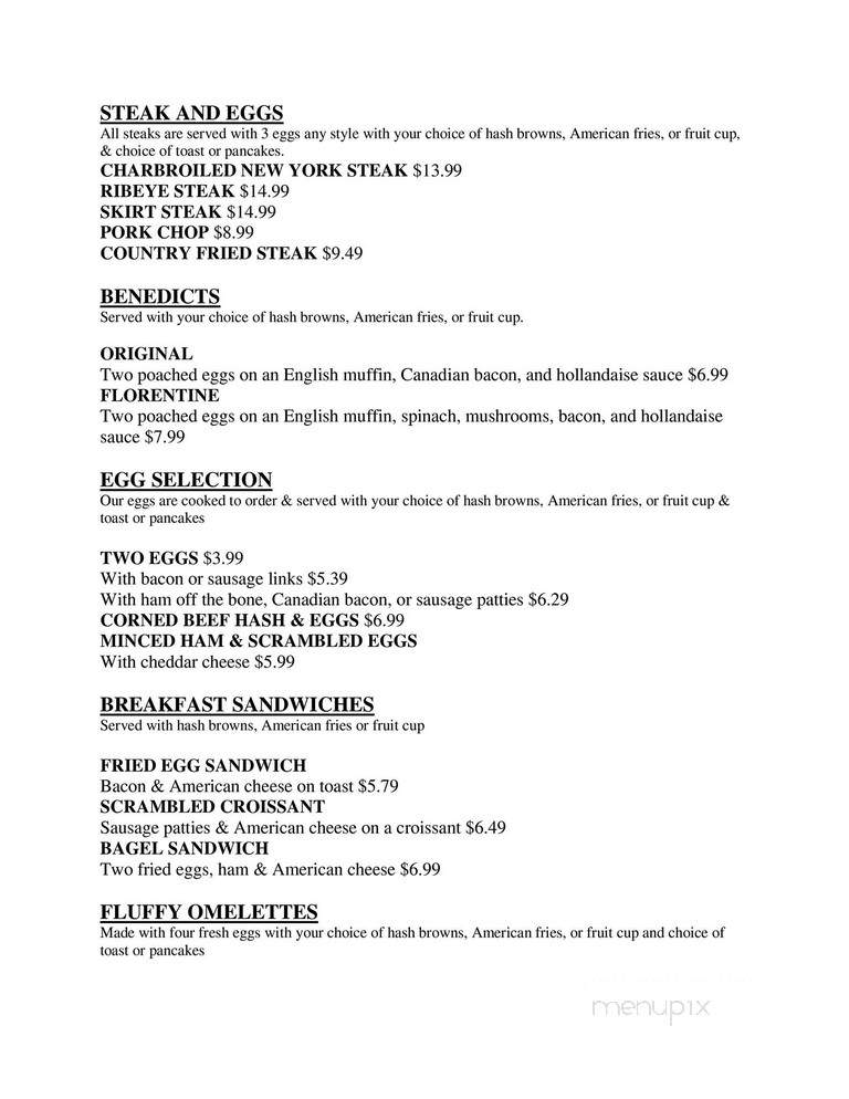 Shabbona Cafe - Shabbona, IL menu_pic