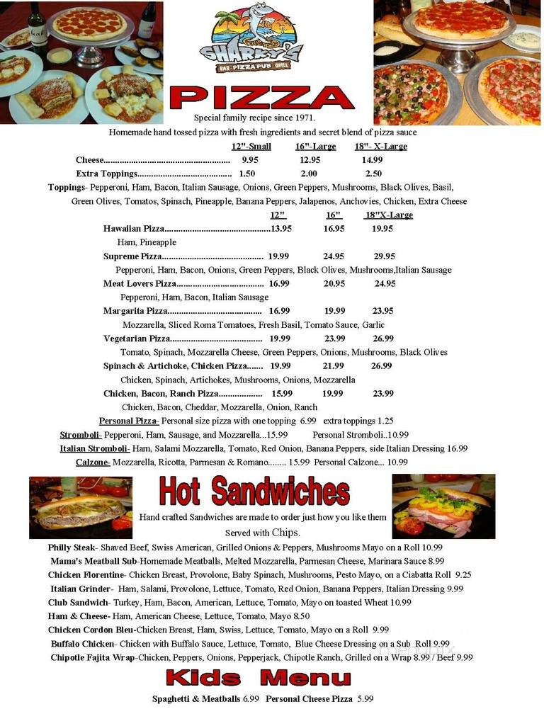 Sharkys Pizza Pub - Bonita Springs, FL