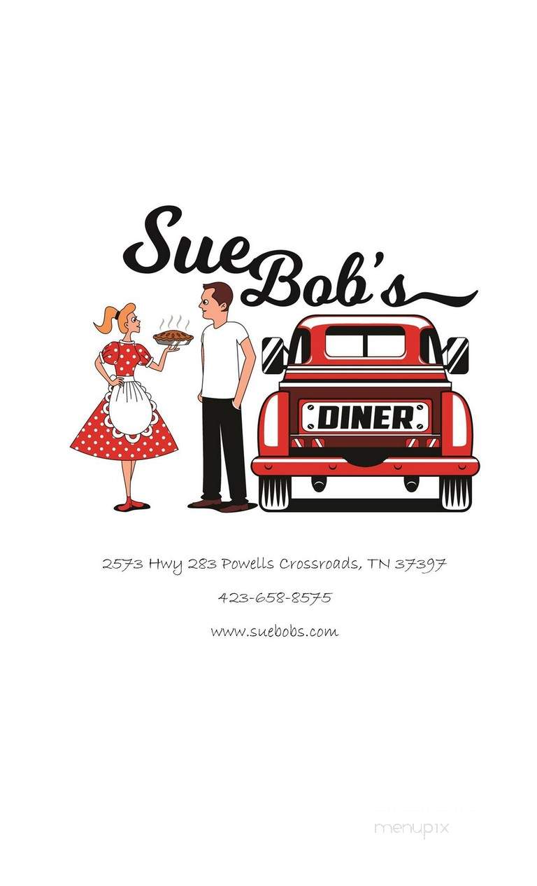 SueBob's Diner - Powells Crossroads, TN