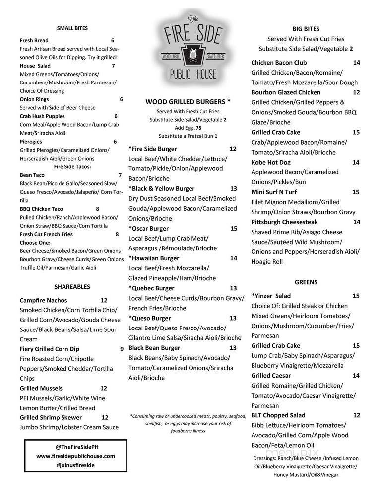 The Fire Side Public House - Pittsburgh, PA