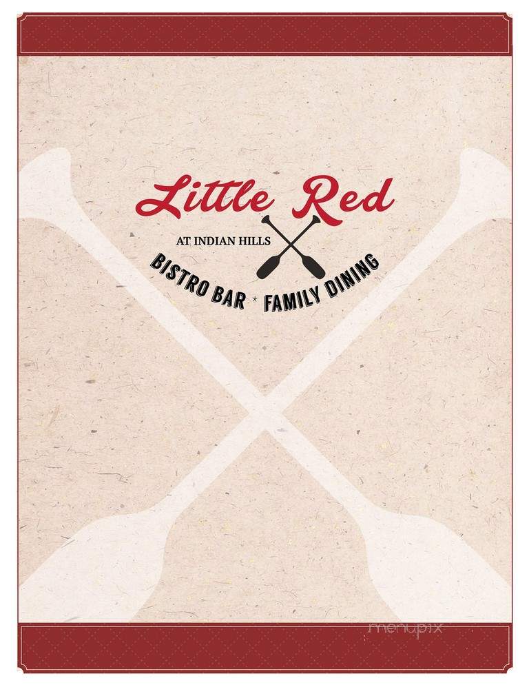 The Little Red Restaurant - Fairfield Bay, AR menu_pic