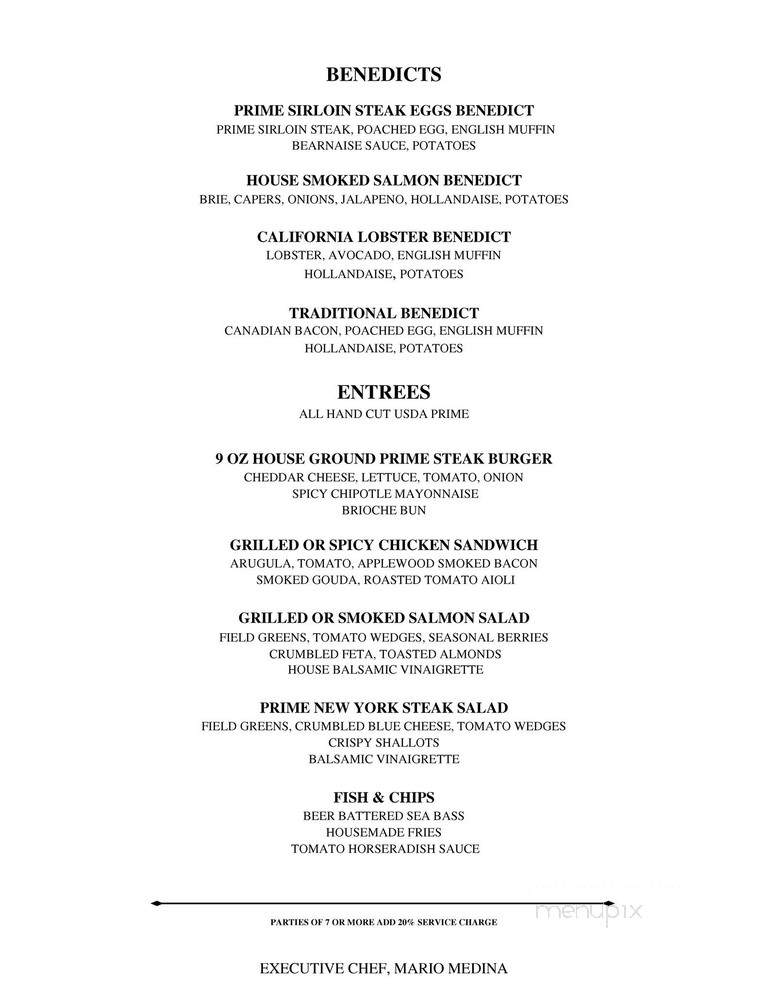 The Main Course - Ramona, CA menu_pic
