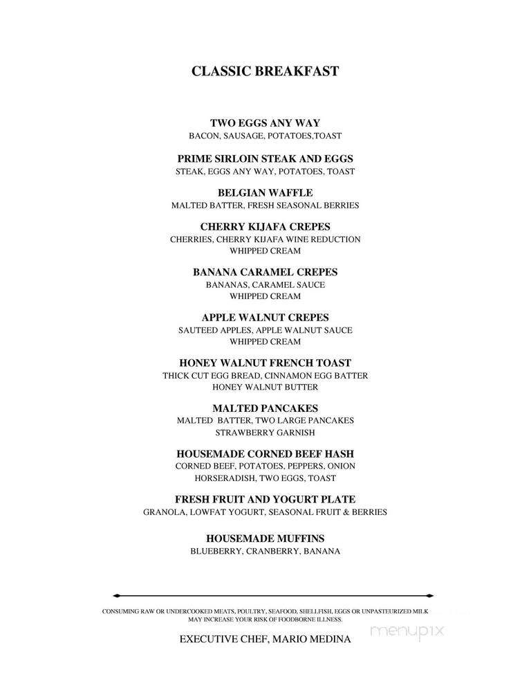The Main Course - Ramona, CA menu_pic