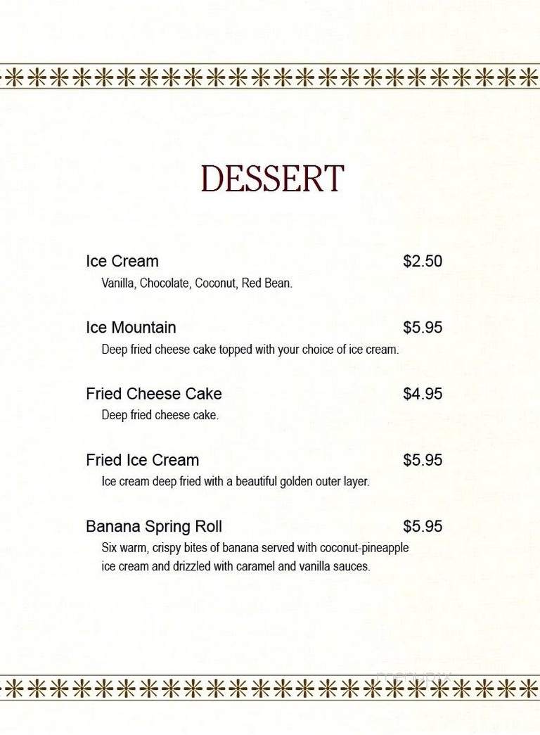 The Taste Asian Bistro - Summerville, SC menu_pic
