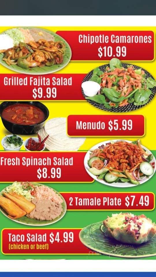 Abelardo's Mexican Fresh - Omaha, NE menu_pic