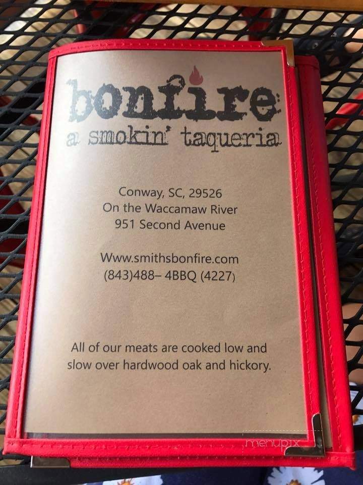 Bonfire - Conway, SC