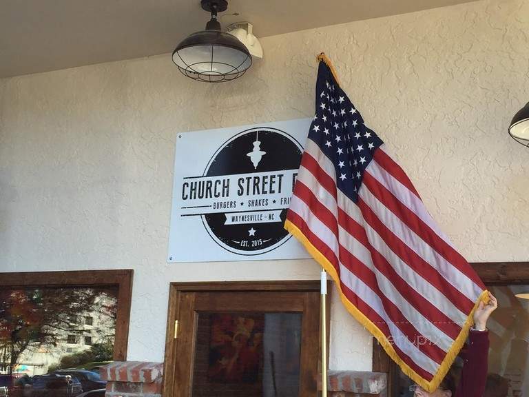 Church Street Depot - Waynesville, NC menu_pic