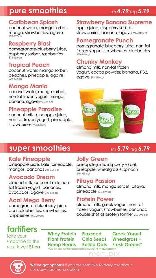 Fresh Healthy Cafe - Valencia, CA menu_pic