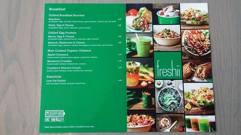 Freshii - Saint Petersburg, FL menu_pic