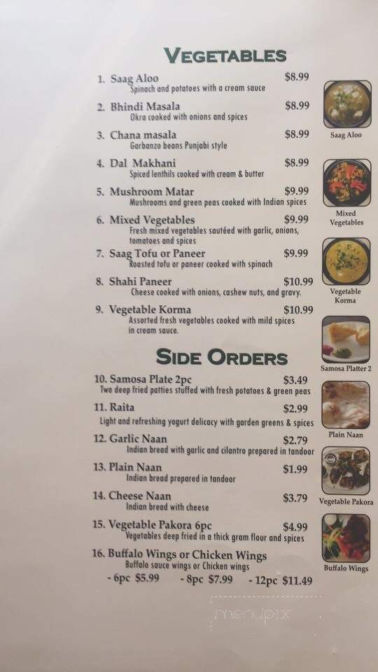 House of Curry - Los Angeles, CA menu_pic