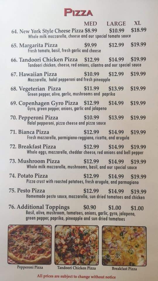 House of Curry - Los Angeles, CA menu_pic