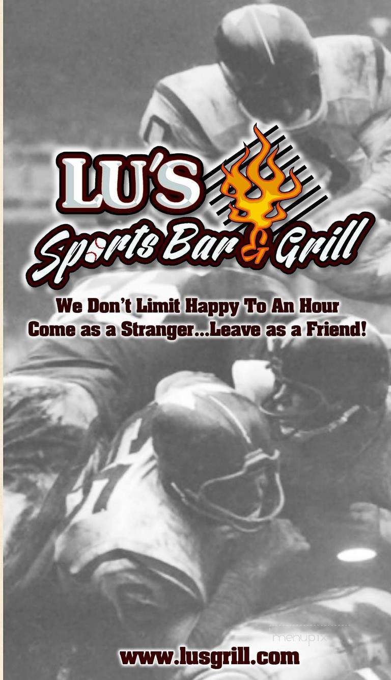 Lu's Sports Bar & Grill - Dwight, IL menu_pic