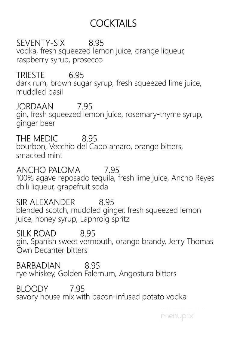 Ovn Wood Fired Pizza - Bellingham, WA menu_pic