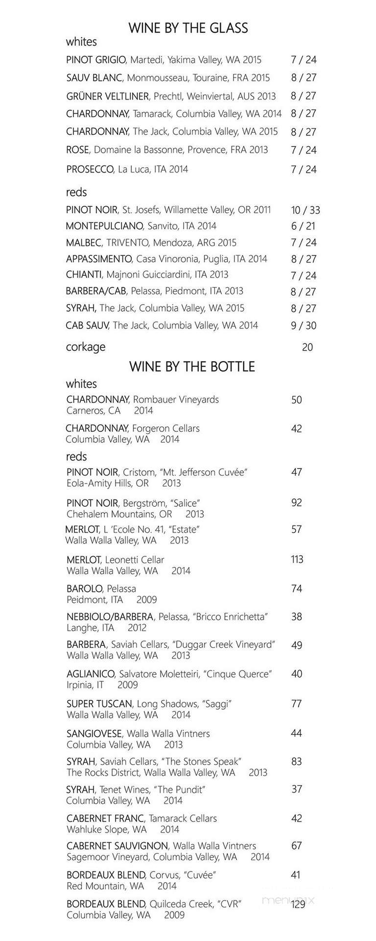 Ovn Wood Fired Pizza - Bellingham, WA menu_pic