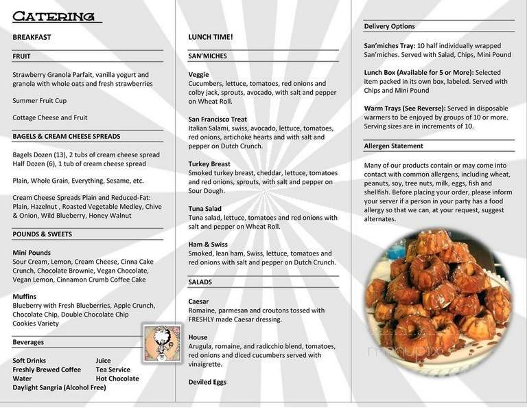 Sweetini Sweets - Bay Point, CA menu_pic