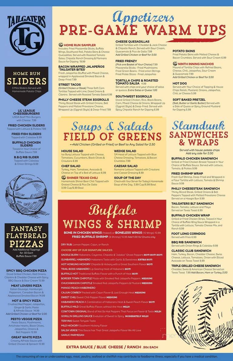 Tailgaters Sports Bar and Grill - Plano, TX