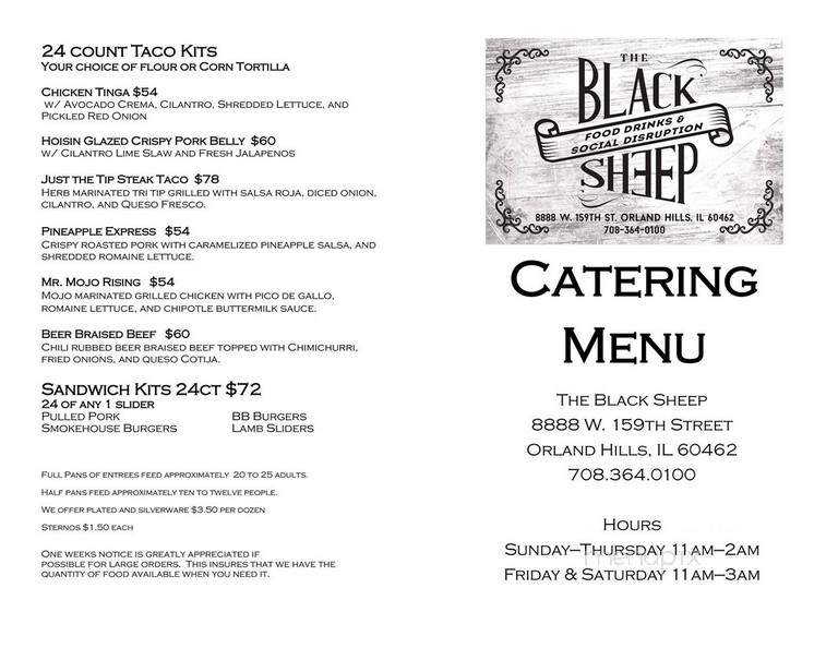 The Black Sheep - Orland Hills, IL