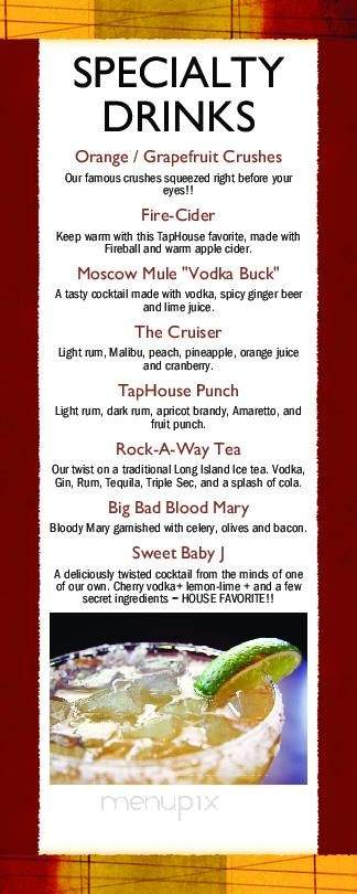 404 TapHouse - Denton, MD menu_pic