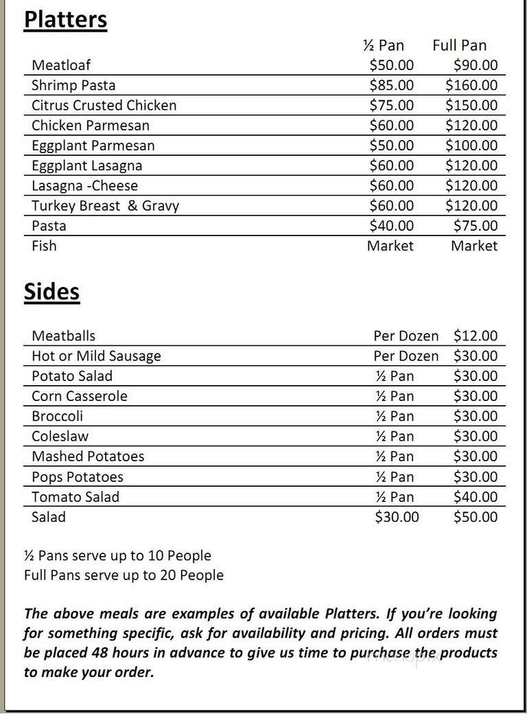 Antman's Crazy Kitchen - Daytona Beach, FL menu_pic