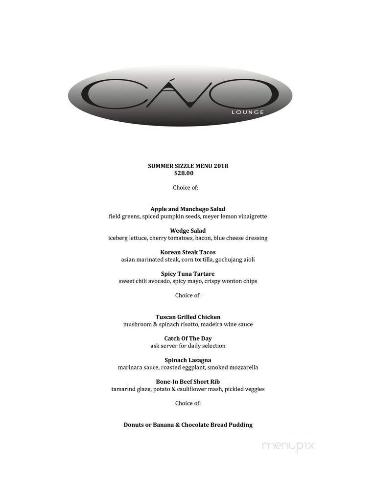 Cavo Lounge - Naples, FL