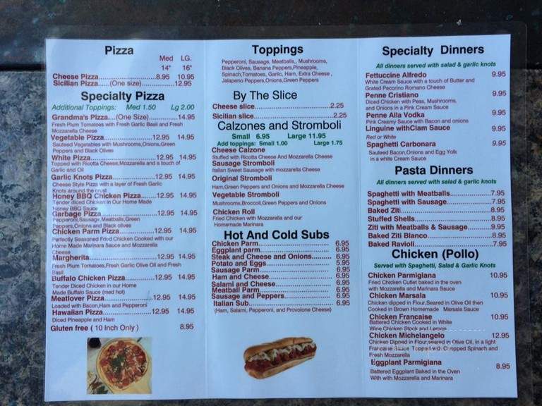Cristiano's Pizza And Pasta - New Port Richey, FL