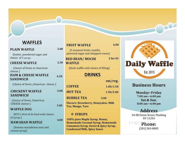Daily Waffle - Flushing, NY