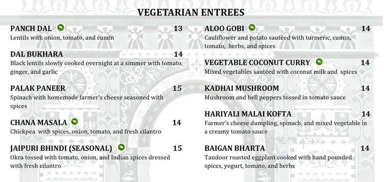 Delhi Belly Indian Bistro - Sonoma, CA menu_pic