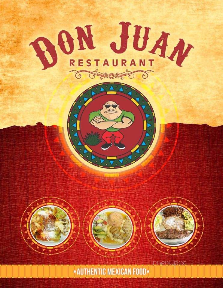 Don Juan Mexican Restaurant - Kerhonkson, NY menu_pic