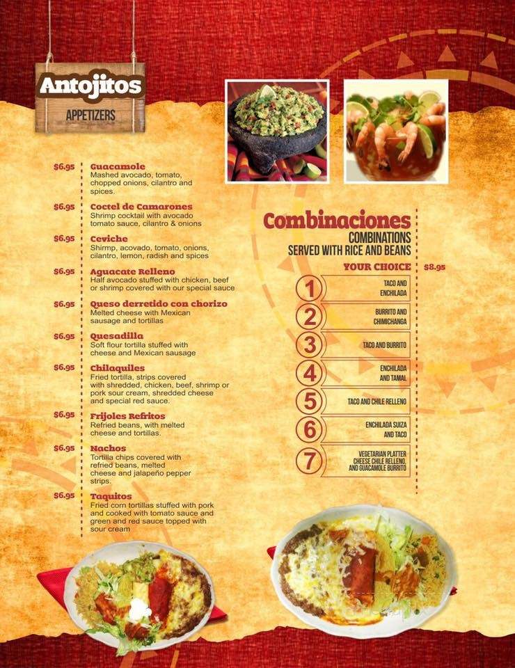 Don Juan Mexican Restaurant - Kerhonkson, NY menu_pic