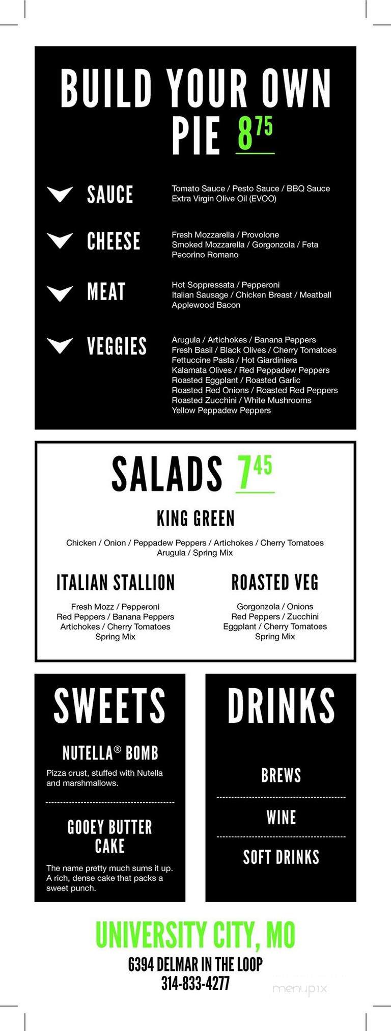 Doughocracy - University City, MO menu_pic