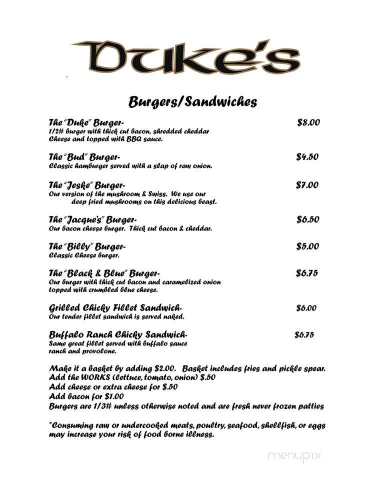 Duke's Brew Pub & Ale House - Dodgeville, WI