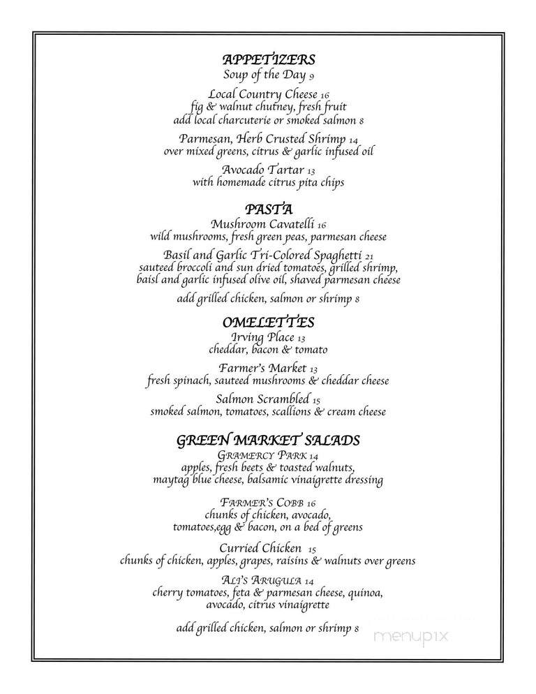 Friend of A Farmer - Brooklyn Heights, NY menu_pic