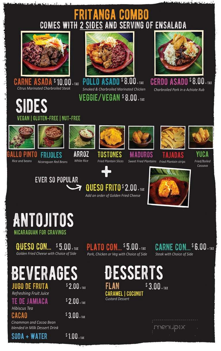 Fritan go Food truck - Lakeland, FL menu_pic