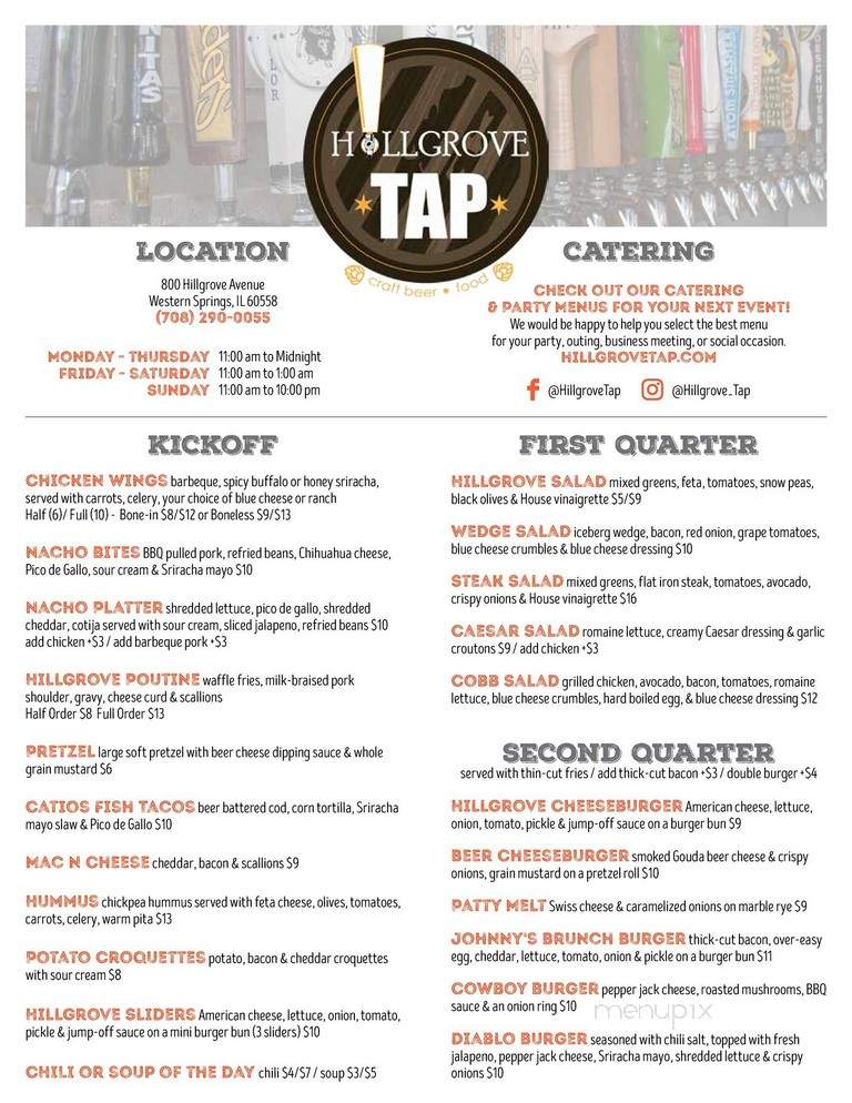 Hillgrove Tap - Western Springs, IL