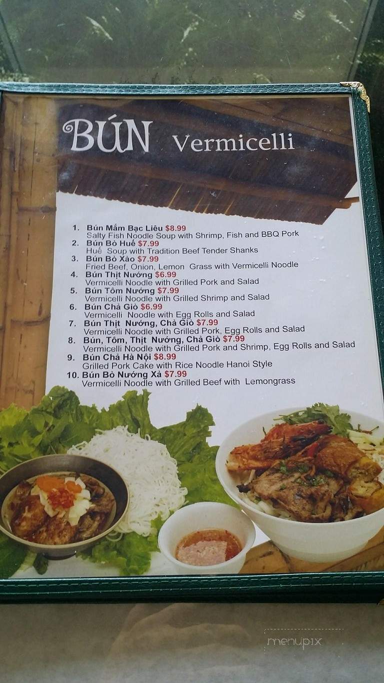 Huong Dong Co Noi - Westminster, CA menu_pic