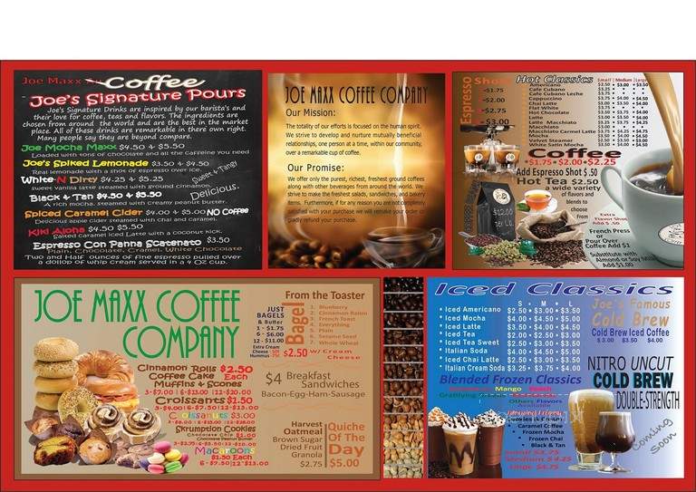 Joe Maxx Coffee - Englewood, FL menu_pic