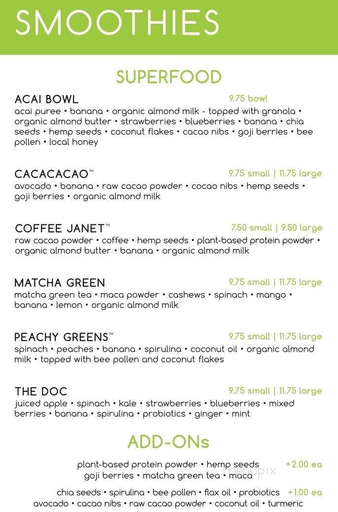 Juice Bar - Nashville, TN