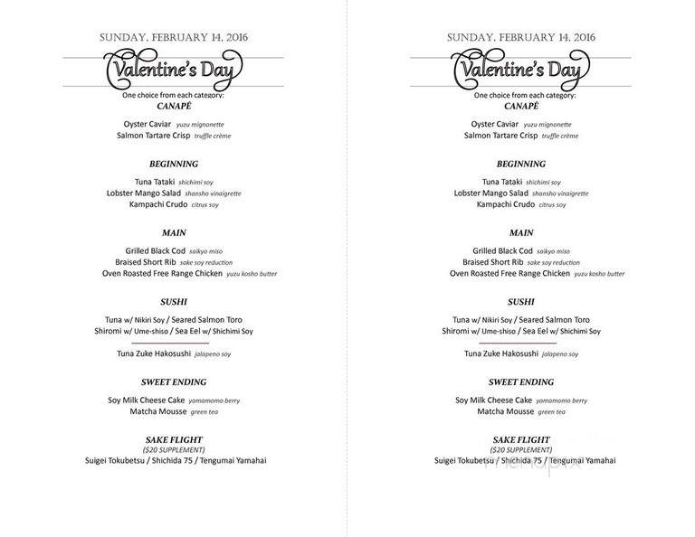 Jun Shokudo - Brooklyn, NY menu_pic