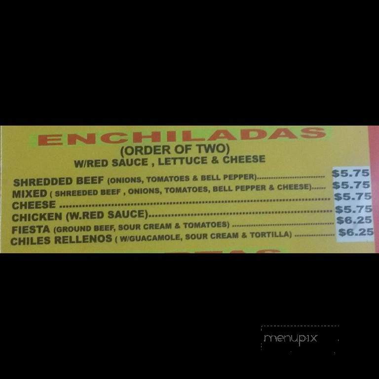 Pancho's Mexican Food - Springfield, MO menu_pic