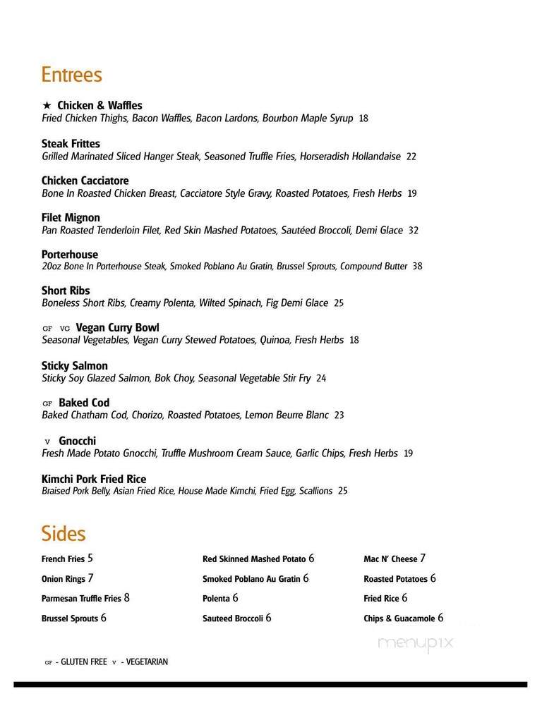 Taphouse 15 - Jefferson, NJ menu_pic