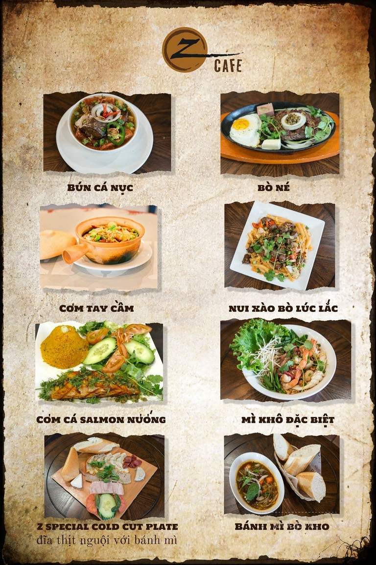 Z Cafe - Westminster, CA menu_pic