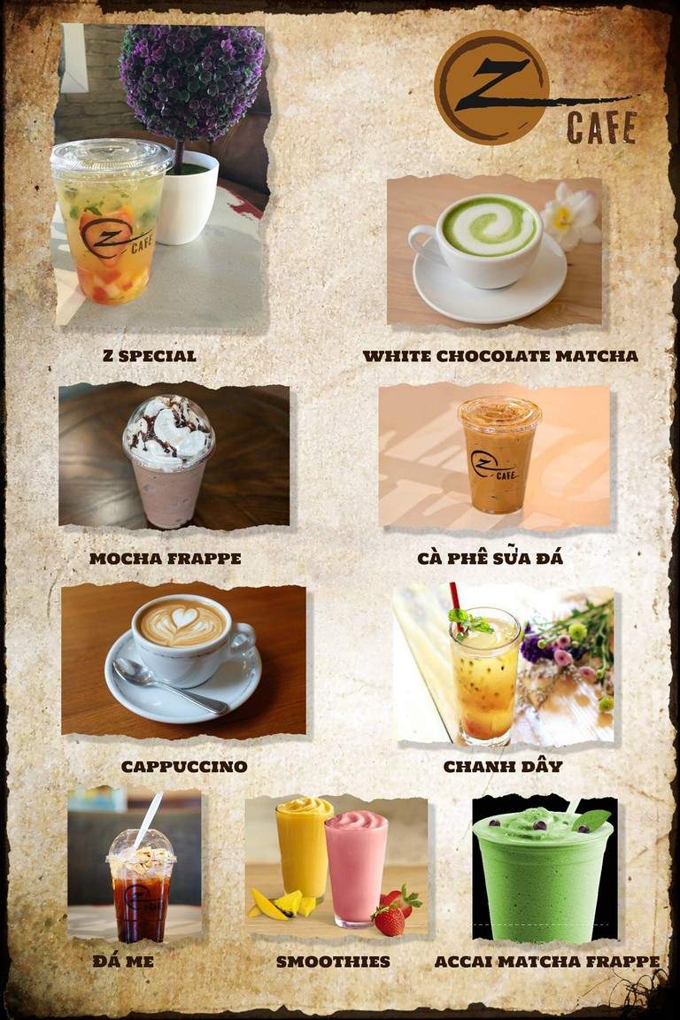 Z Cafe - Westminster, CA menu_pic