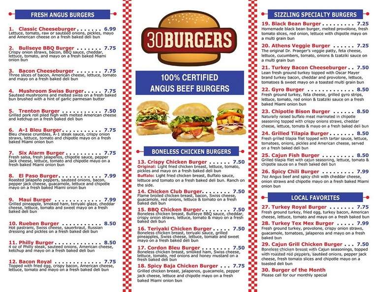 30 Burgers - Perth Amboy, NJ