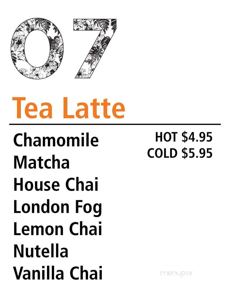 Anuenue Tea - Kailua, HI menu_pic