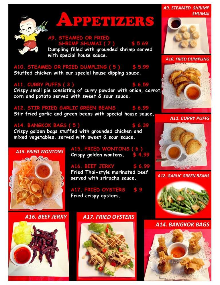 Bangkok Thai Food - Londonderry, NH menu_pic