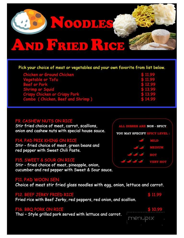 Bangkok Thai Food - Londonderry, NH menu_pic