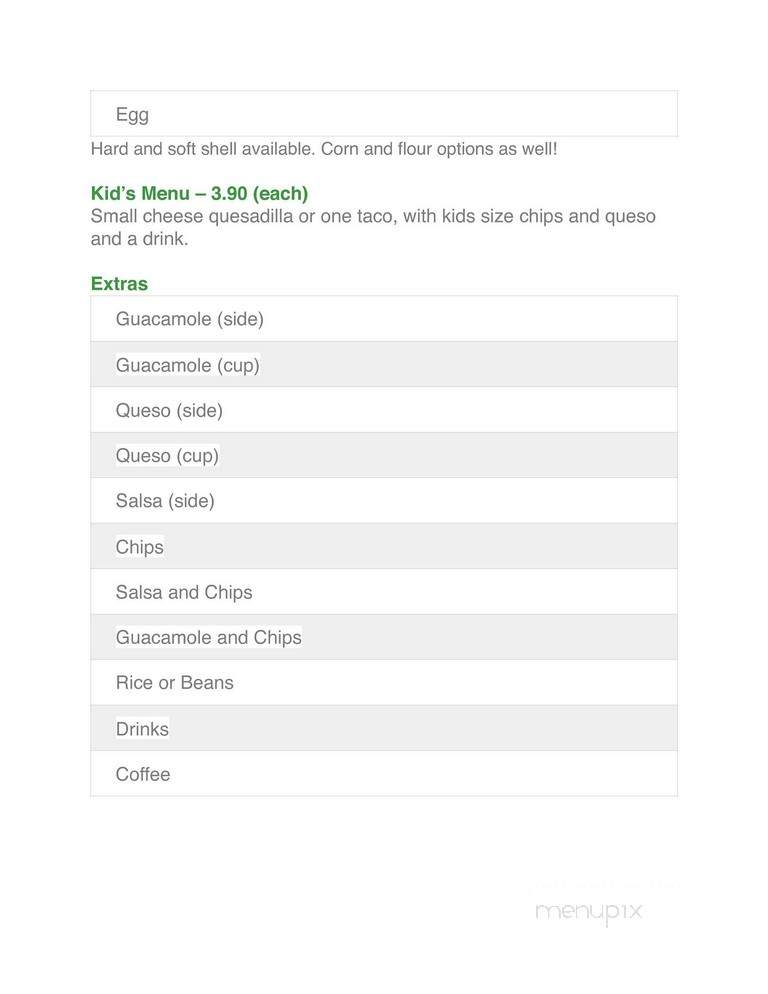 BurritOh! - Charlottesville, VA menu_pic