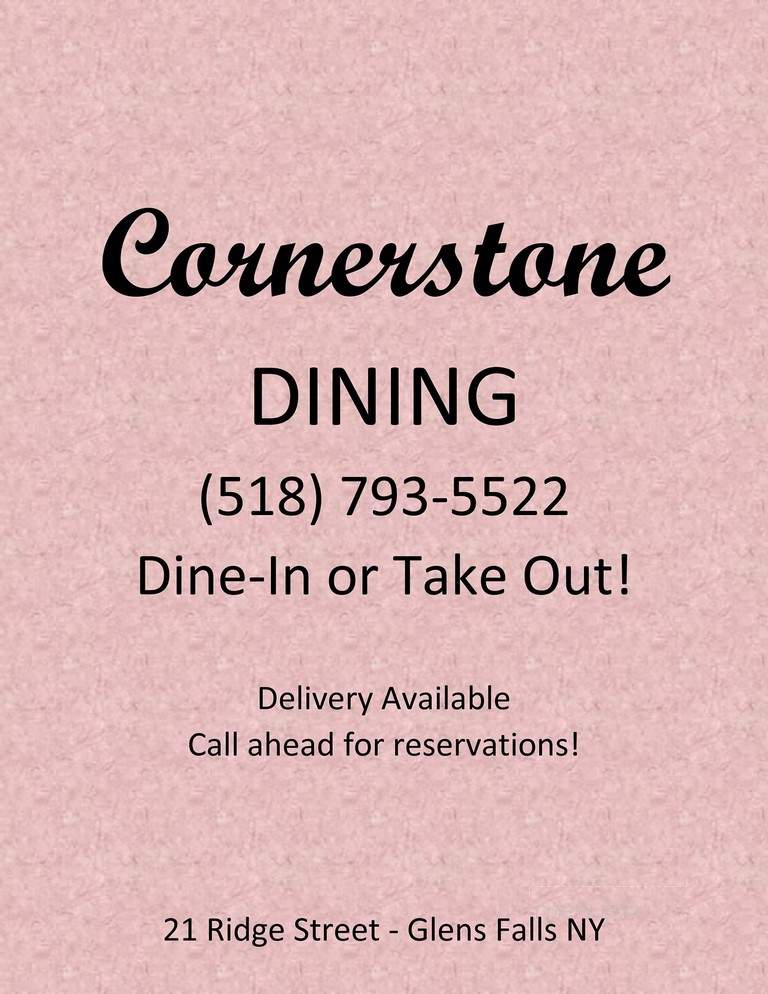 Cornerstone Pizza Cafe - Glens Falls, NY